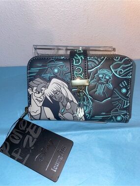 Loungefly Disney Atlantis 20th Anniversary Kida and Milo Wallet